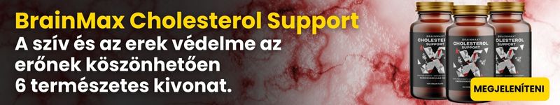(Maďarština)  BrainMax Cholesterol Support